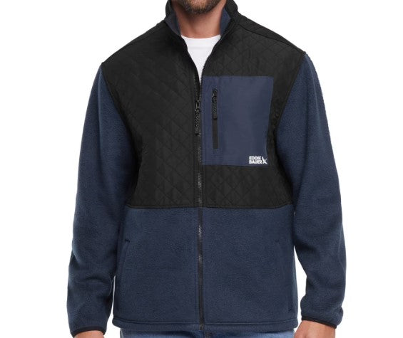 Eddie Bauer Mixed Media Fleece Jacket