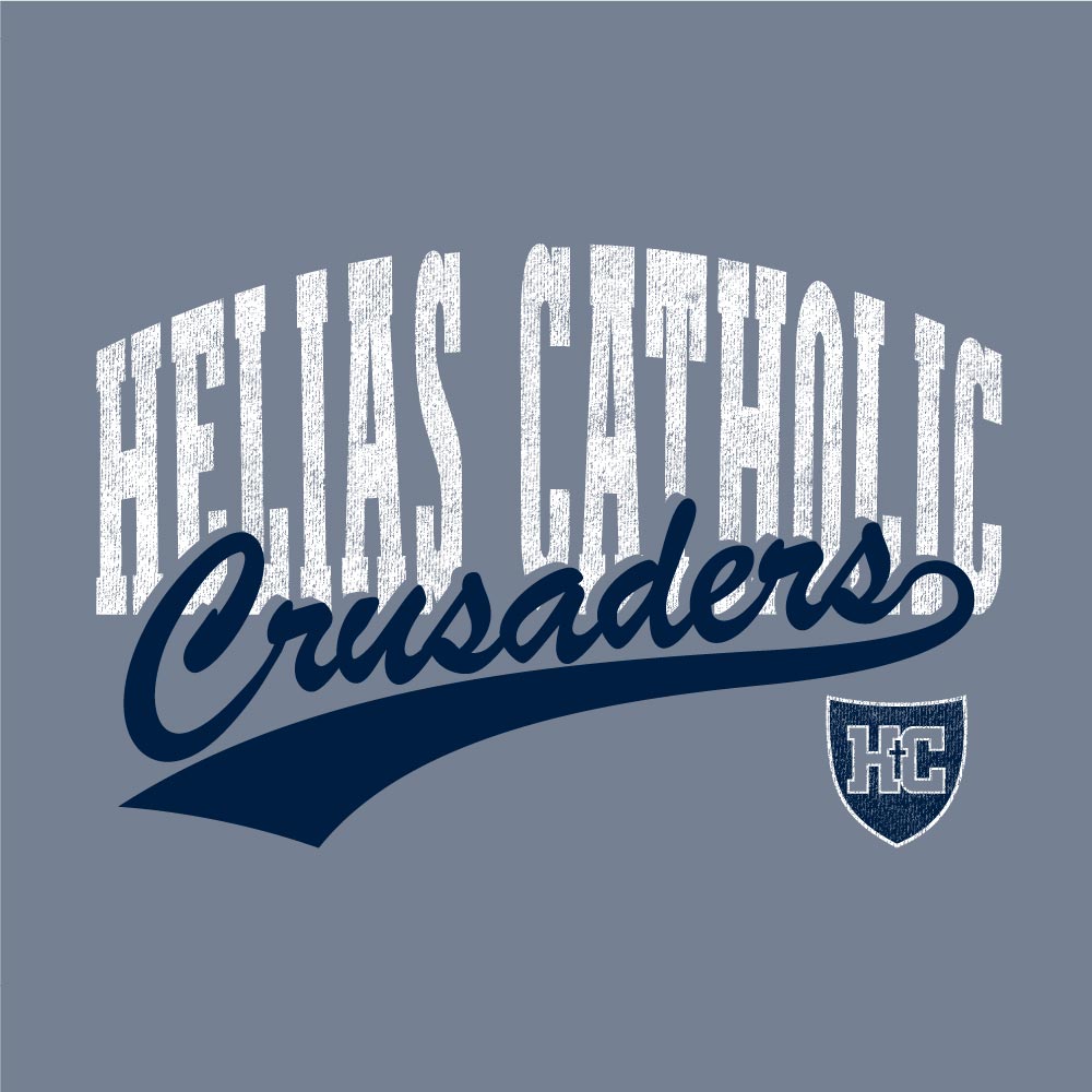HC Crusaders Script w/ Shield Short-Sleeve Tee