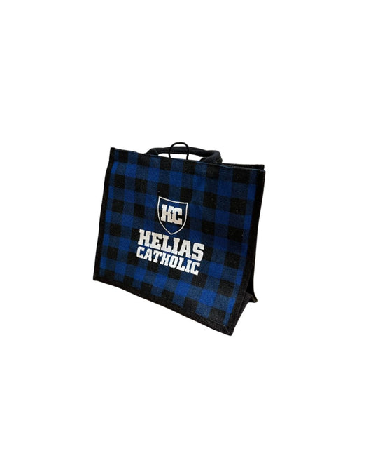 Helias Catholic Plaid Tote