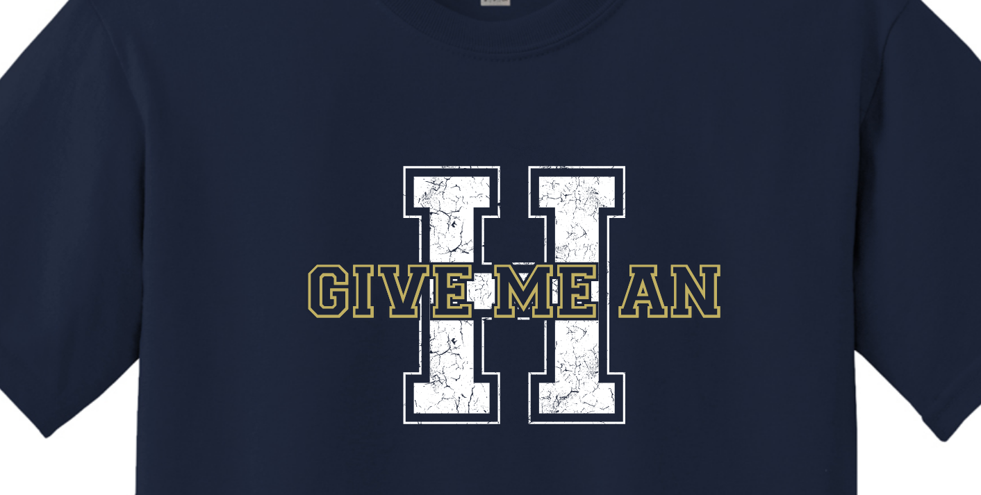 Give me an "H" T-shirt