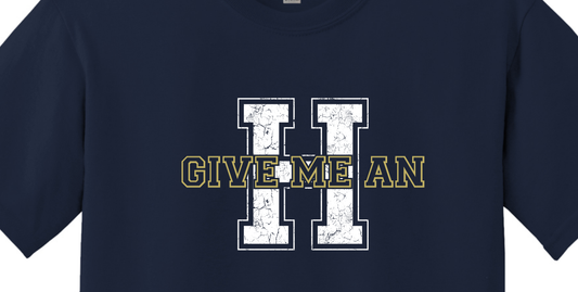 Give me an "H" T-shirt