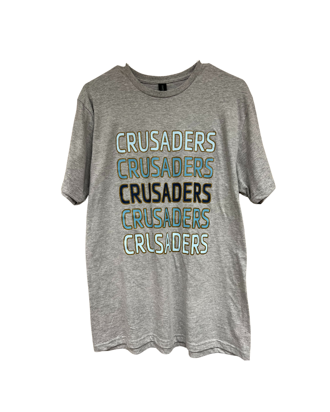 #64B - Crusaders Repeat T-Shirt (Gray)
