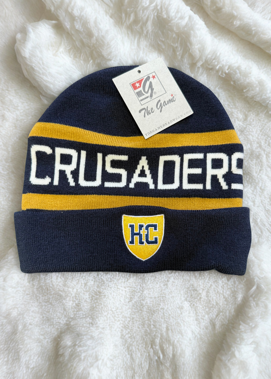 CRUSADERS Navy Beanie