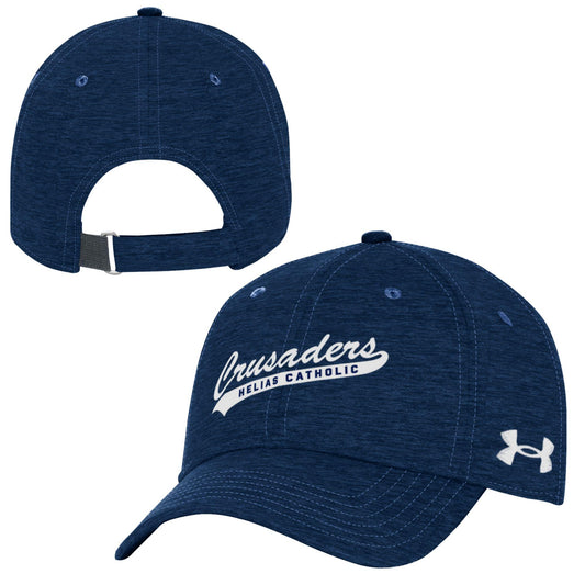 UA Adjustable Marine Navy Cap - Diagonal Script