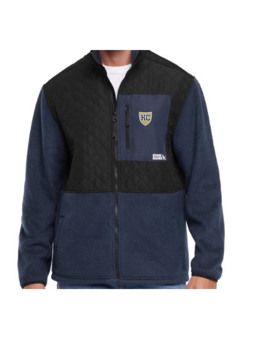 Eddie Bauer Mixed Media Fleece Jacket